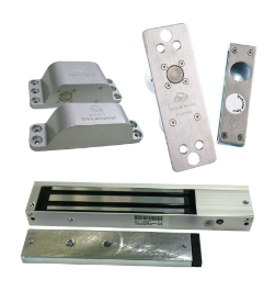 Magnetic Lock and Exit Button